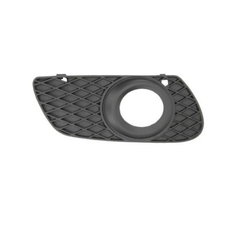 Grille de pare-choc avant droite noire avec trou anti-brouillard Mercedes Classe M (W164) phase 1 2005-2008
