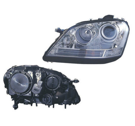 Phare avant gauche H7/H7 Mercedes Classe M (W164) phase 1 2005-2008