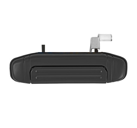 Poignée de porte extérieure arrière gauche noire lisse Mitsubishi Pajero 1991-1997