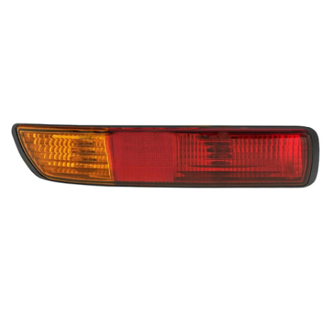 Feu arrière gauche sur pare-choc rouge/orange Mitsubishi Pajero (V6W-V7W) 2000-2002