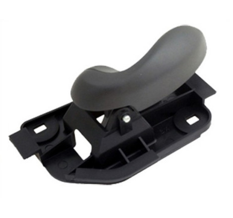 Poignée de porte intérieure avant/arrière gauche noire Fiat Punto 2 1999-2009