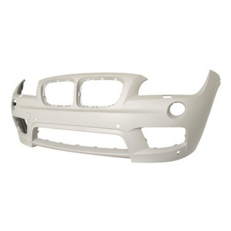 Pare-choc avant à peindre avec trous radars et lave-phares modèle M-Tech BMW X1 E84 phase 1 2009-2012