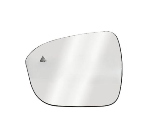 Verre de rétroviseur gauche chauffant side Nissan Qashqai J12 depuis 2021