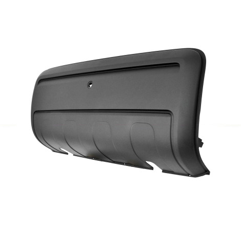 Moulure centrale de pare-choc arrière noire avec trou radar Fiat Panda 3 4x4 depuis 2012