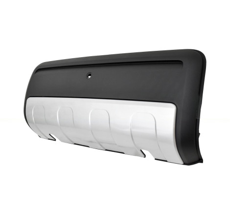 Moulure centrale de pare-choc arrière grise avec trou radar Fiat Panda 3 4x4 depuis 2012