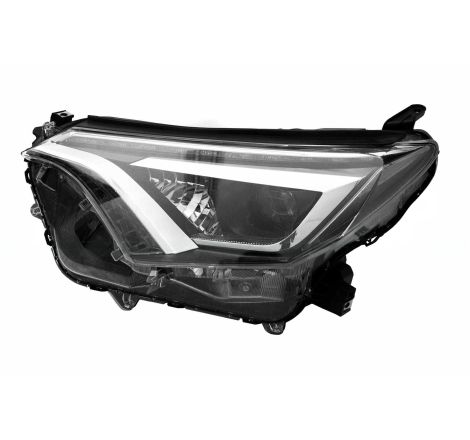 Phare avant gauche Led fond noir Toyota Rav4 4 phase 2 2015-2019
