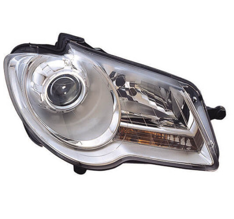 Phare Optique avant droit VOLKSWAGEN TOURAN I phase 2, 2006-2010, H7+H7,