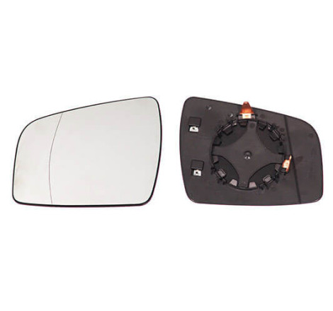 Miroir Glace rétroviseur gauche pour OPEL ZAFIRA B ph. 2 2008-2011, dégivrant, asphérique, Neuf.