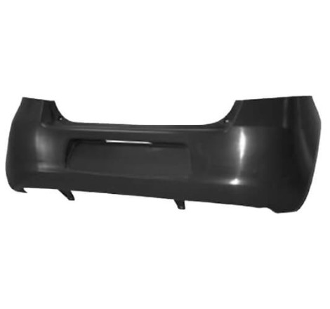 Pare chocs arrière TOYOTA YARIS II phase 1, 2005-2009, noir, .
