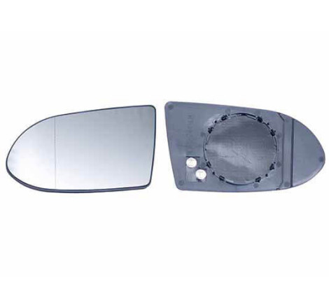 Miroir Glace rétroviseur gauche pour OPEL ZAFIRA A 1999-2005, dégivrant, asphérique, Neuf.