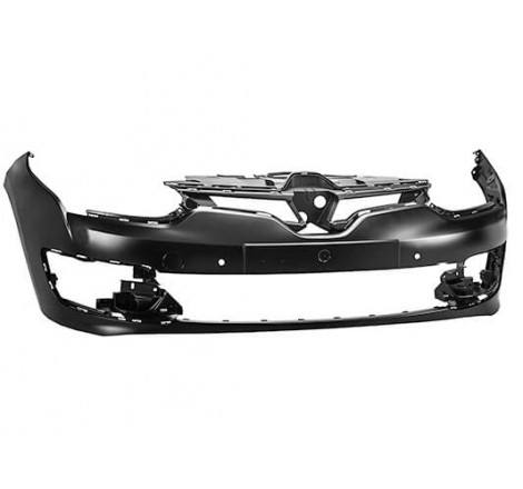 Pare chocs avant pour RENAULT MEGANE III phase 3, 2014-2016, trous radars, (5 portes) à peindre.