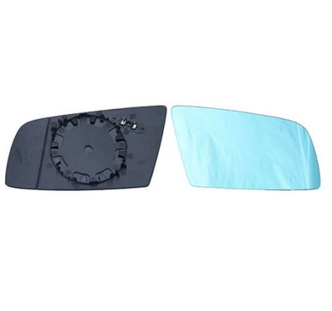 Verre de rétroviseur droit bleu asphérique chauffant BMW Série 5 E60/E61 2003-2010