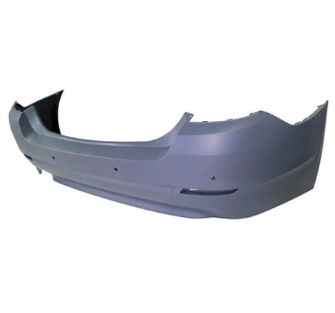 Pare-choc arrière à peindre avec trous radars BMW Série 5 F10 phase 1 2010-2013