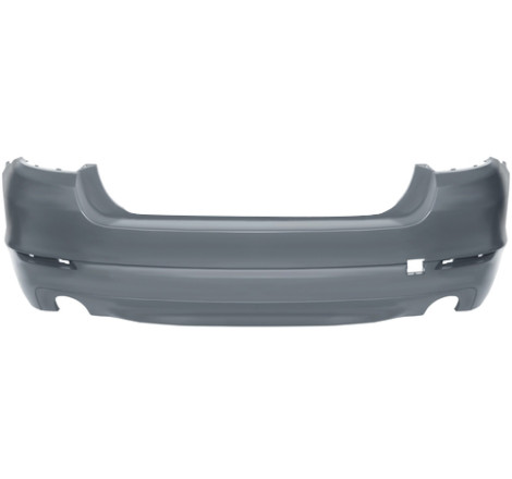 Pare-choc arrière à peindre double échappement BMW Série 5 F10 phase 1 2010-2013