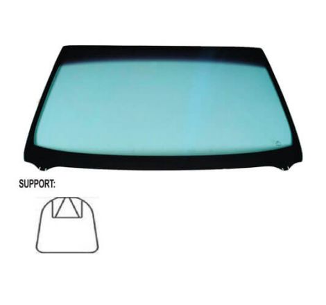 Pare-brise avant teinté vert Kia Rio 3 phase 1 2011-2015
