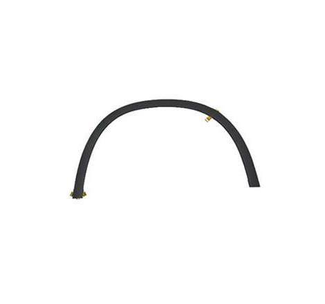 Extension d'aile avant droite noire Mercedes GLA X156 2013-2020