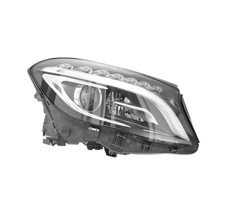 Phare avant droit électrique Xénon D3S/LED avec projecteurs directionnels Mercedes GLA X156 phase 1 2013-2017