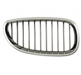 Grille-de-calandre-avant-droite-chromée/noire-BMW-Série-5-(E60/61)-03-07