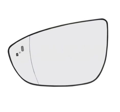 Verre de rétroviseur gauche chauffant asphérique side Hyundai I20 3 2020-2023