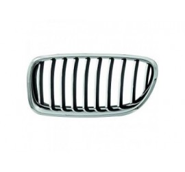 Grille-de-calandre-avant-chromée/noire-gauche-BMW-Série-5-(F10)-13-