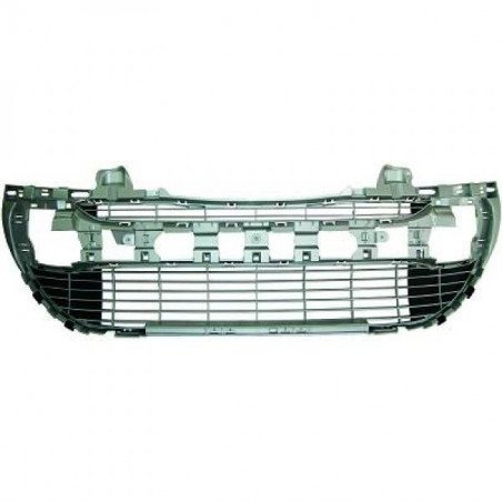 Grille de pare-choc avant centrale grise Peugeot 308 1 phase 1 2007-2011