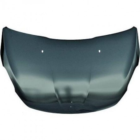 Capot moteur avant à peindre avec trous pour gicleurs carrés Peugeot 208 de 2012-2019