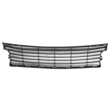 Repiauto Grille Pare-Choc Avant Centrale Avec Trous Anti-Brouillard - Renault Scenic 2 Phase 1 2003-2006
