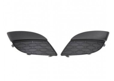 Grilles de pare-choc avant noires Basic Renault Twingo 2 phase 1 2007-2011