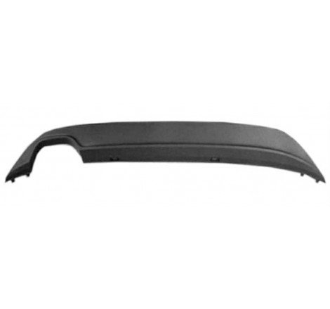Spoiler de pare-choc arrière noir échappement double Volkswagen Golf 7 2012-2017