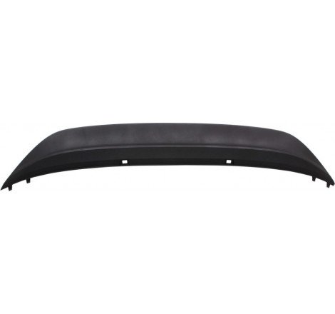 Spoiler de pare-choc arrière noir Volkswagen Golf 7 2012-2017