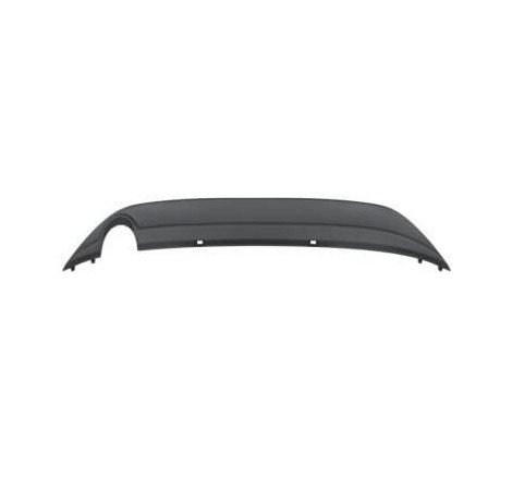 Spoiler de pare-choc arrière noir échappement simple Volkswagen Golf 7 2012-2017