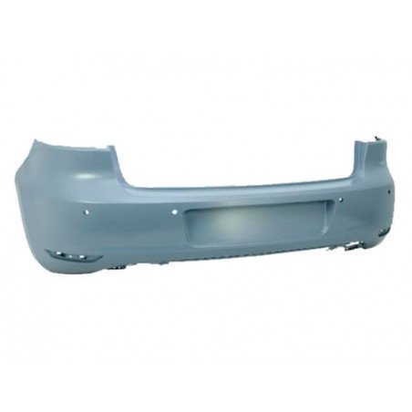 Pare-choc arrière à peindre avec trous radars Volkswagen Golf 6 2008-2012