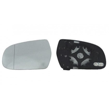 Verre de rétroviseur gauche asphérique chauffant Audi A3 et A3 Sportback 8P phase 3 2010-2012