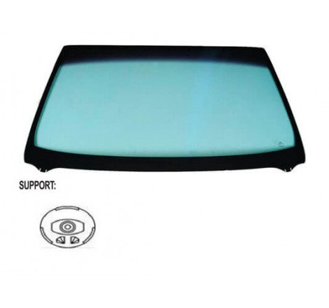 Pare-brise avant teinté vert Volkswagen Polo 3 1999-2001