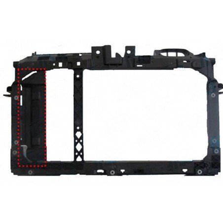 Face avant 1.0L 80cv/1.6L 105cv essence/1.5L diesel Ford Fiesta MK6 phase 2 2012-2017