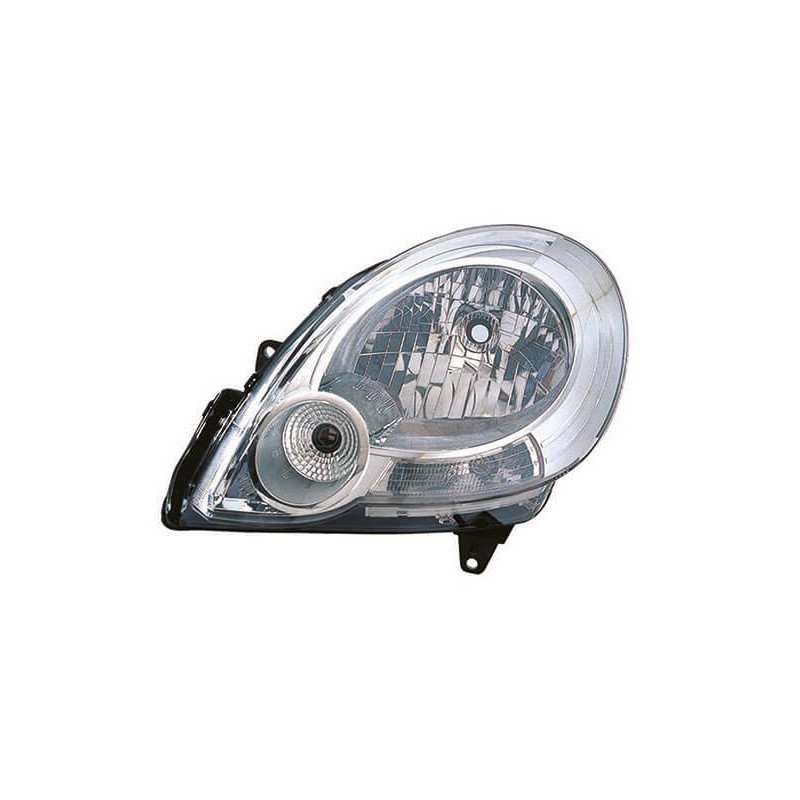 Phare Avant Gauche H4 Pour Renault Kangoo 1 Phase 1 (1997-2003) - Réf. OEM 7701044037 - Sans Correcteur De Hauteur