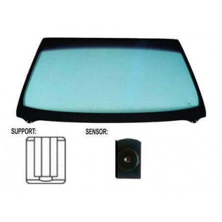 Pare-brise avant teinté vert acoustique Citroen C4 Picasso 2007-2013