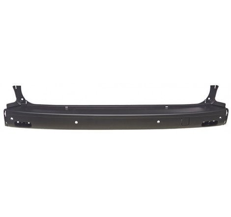 Pare-choc arrière central noir avec trous radars Peugeot Traveller chassis long depuis 2016