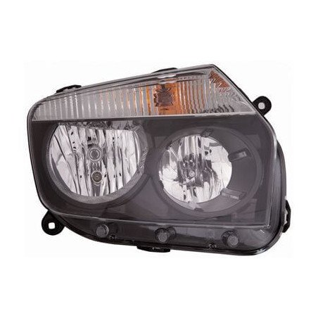 Phare avant droit fond noir H1/H7 Dacia Duster 2010-2013