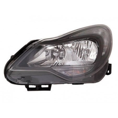 Phare Gauche H7/H1 Pour Ford Focus III (2011-2014) - Noir, Avec Moteur De Réglage électrique, Circulation à Droite