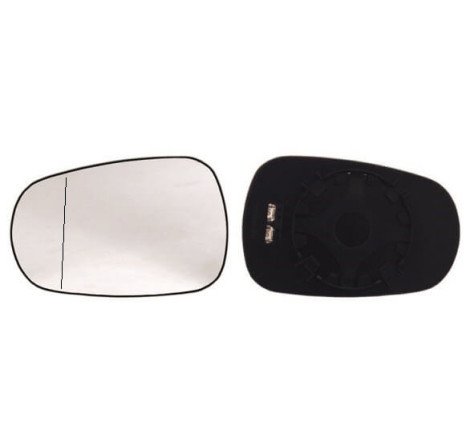 Verre de rétroviseur droit ou gauche asphérique chauffant Renault Modus 2004-2008