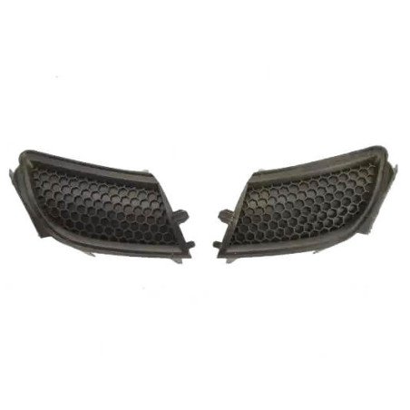 Grilles, caches de feux anti-brouillards noires de pare-choc avant kit Peugeot 308 1 phase 1 2007-2011
